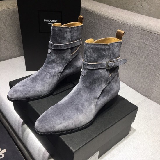 Saint Laurent 2020 Mens Leather Boots