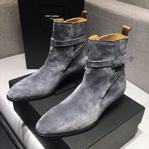 Saint Laurent 2020 Mens Leather Boots