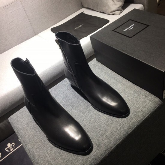 Saint Laurent 2020 Mens Leather Boots