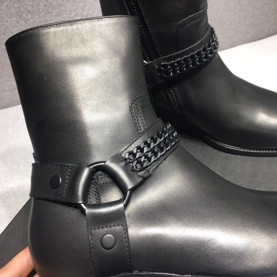 Saint Laurent 2020 Mens Leather Boots