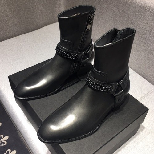 Saint Laurent 2020 Mens Leather Boots