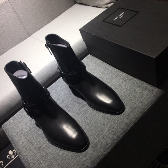 Saint Laurent 2020 Mens Leather Boots