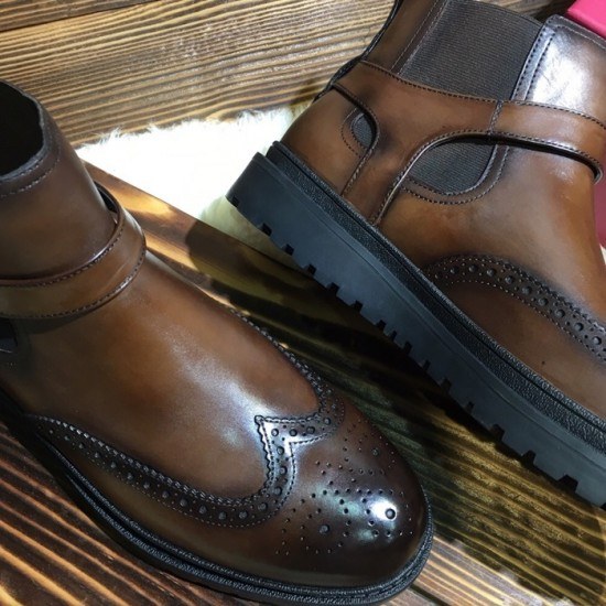 Ferragamo 2020 Mens Leather Boots
