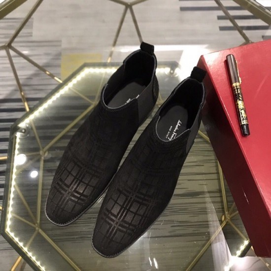 Ferragamo 2020 Mens Leather Boots