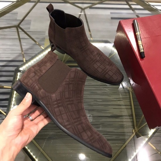 Ferragamo 2020 Mens Leather Boots