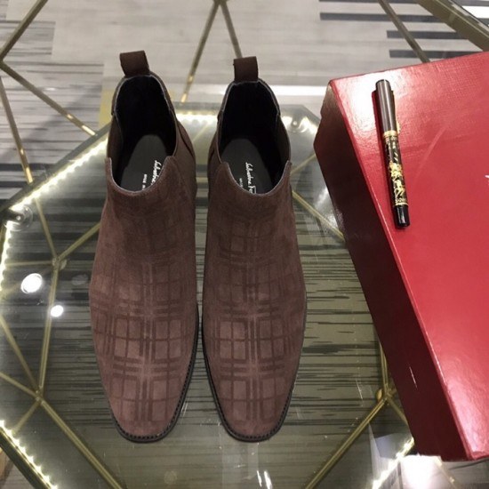 Ferragamo 2020 Mens Leather Boots