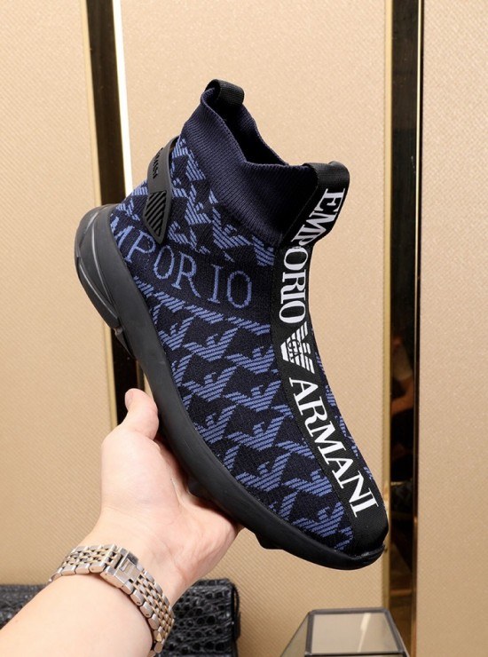 알마니 2020 남성용 니트 부츠 ARMS0244,