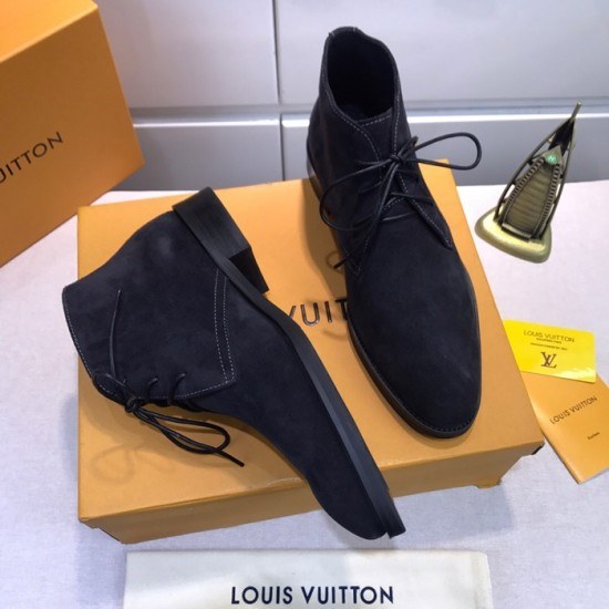 Louis Vuitton 2020 Mens Leather Boots Sneakers
