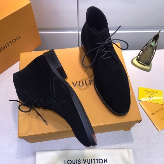Louis Vuitton 2020 Mens Leather Boots Sneakers