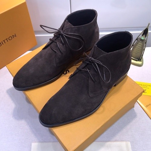 Louis Vuitton 2020 Mens Leather Boots Sneakers