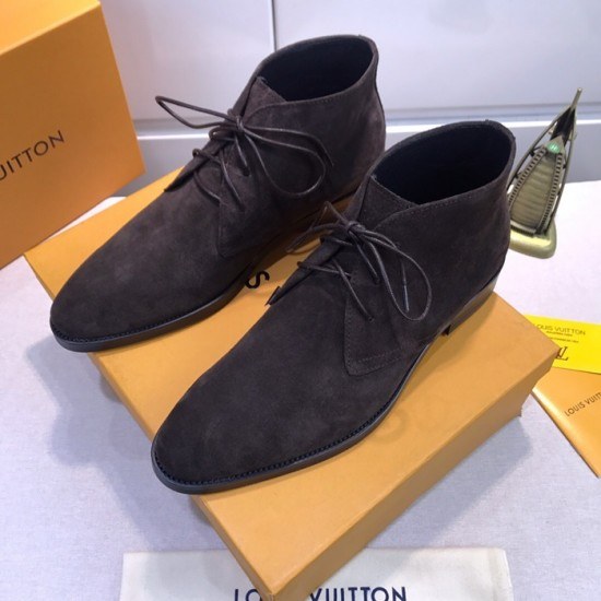 Louis Vuitton 2020 Mens Leather Boots Sneakers