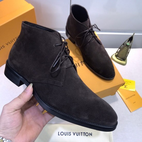 Louis Vuitton 2020 Mens Leather Boots Sneakers
