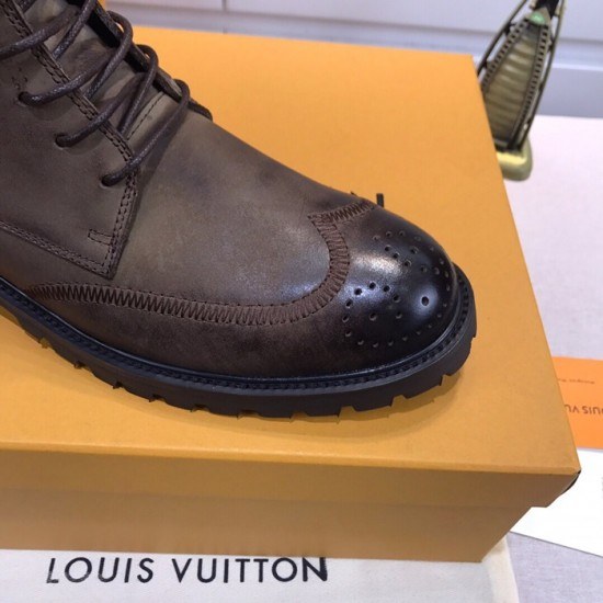 Louis Vuitton 2020 Mens Leather Boots Sneakers