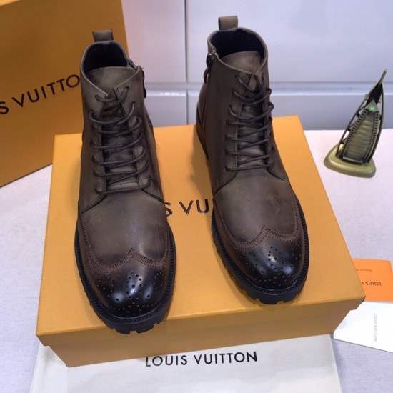 Louis Vuitton 2020 Mens Leather Boots Sneakers