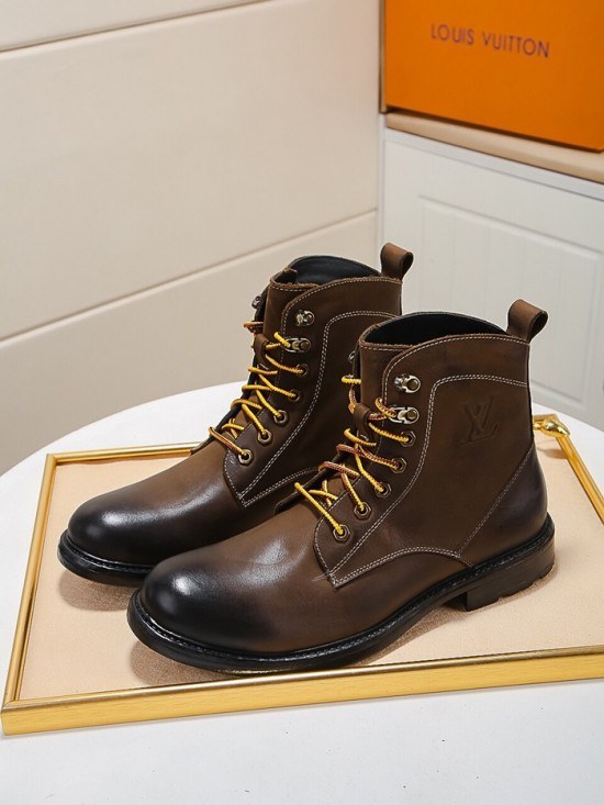 Louis Vuitton 2020 Mens Leather Boots Sneakers