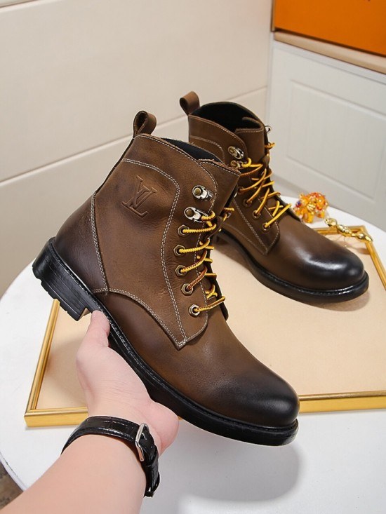Louis Vuitton 2020 Mens Leather Boots Sneakers