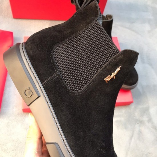 Ferragamo 2020 Mens Leather Boots