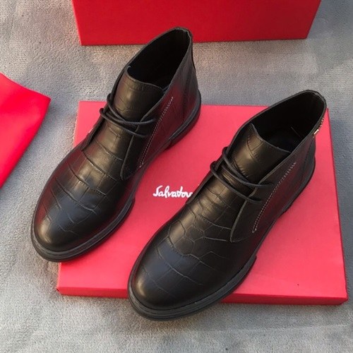 Ferragamo 2020 Mens Leather Boots