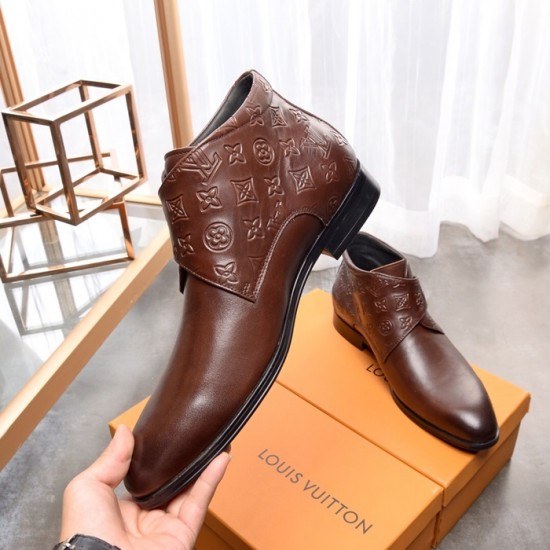 Louis Vuitton 2020 Mens Leather Boots