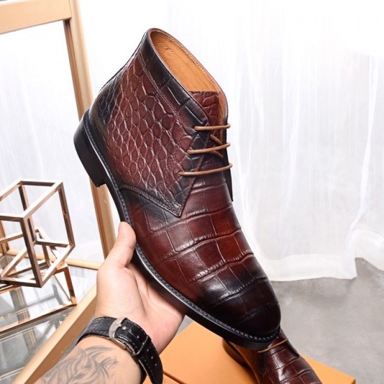 Prada 2020 Mens Leather Boots Sneakers