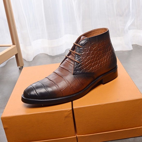 Prada 2020 Mens Leather Boots Sneakers