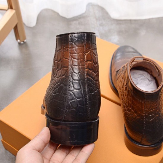 Prada 2020 Mens Leather Boots Sneakers