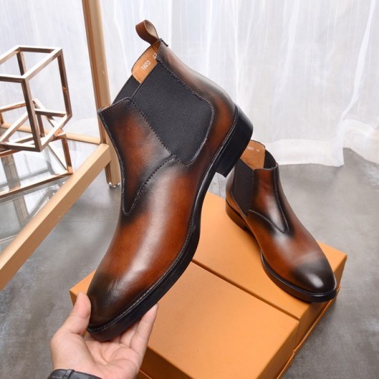 Prada 2020 Mens Leather Boots