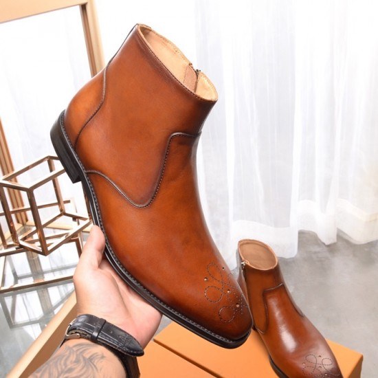 Ferragamo 2020 Mens Leather Boots