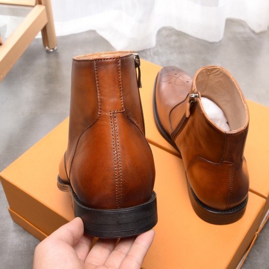 Ferragamo 2020 Mens Leather Boots