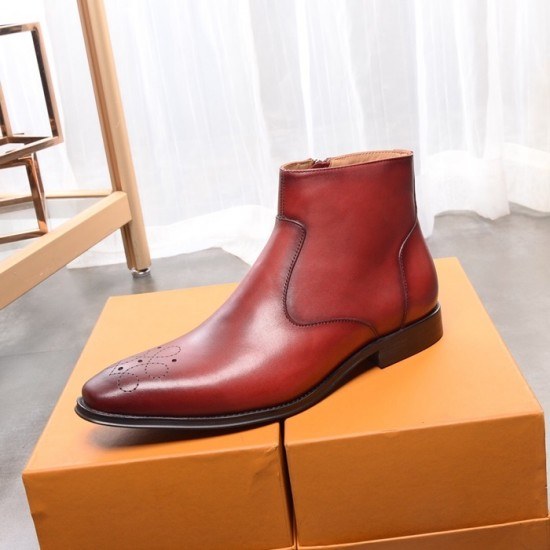 Ferragamo 2020 Mens Leather Boots