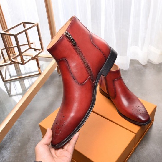 Ferragamo 2020 Mens Leather Boots