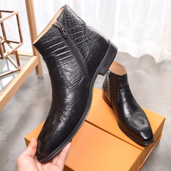 Ferragamo 2020 Mens Leather Boots