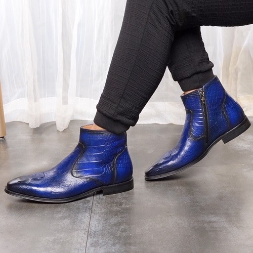 Ferragamo 2020 Mens Leather Boots