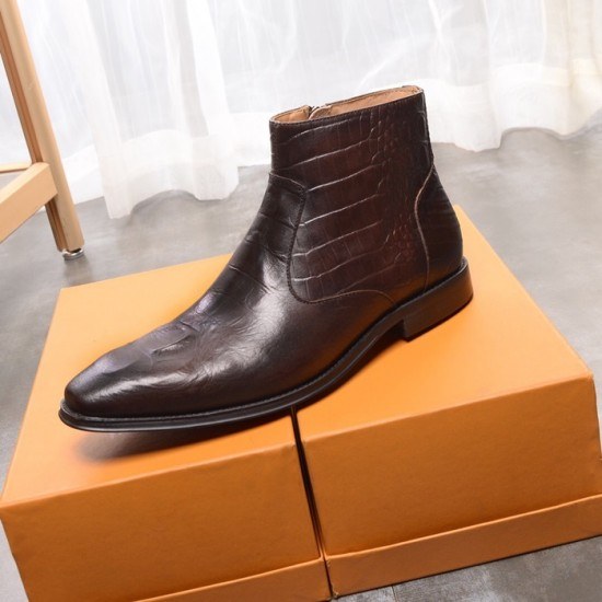 Ferragamo 2020 Mens Leather Boots