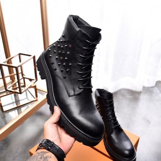 Valentino 2020 Mens Leather Boots Sneakers