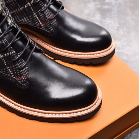 Burberry 2020 Mens Leather Boots Sneakers