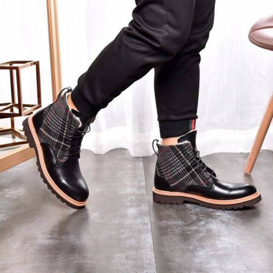 Burberry 2020 Mens Leather Boots Sneakers