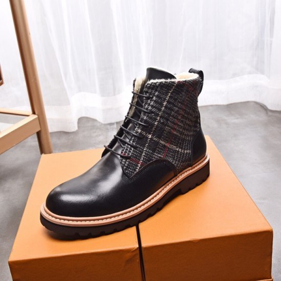 Burberry 2020 Mens Leather Boots Sneakers