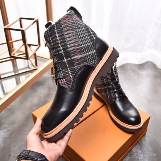 Burberry 2020 Mens Leather Boots Sneakers