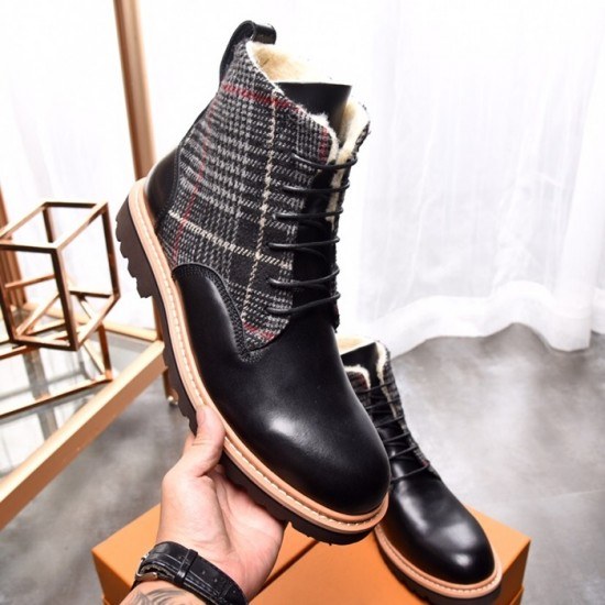 Burberry 2020 Mens Leather Boots Sneakers