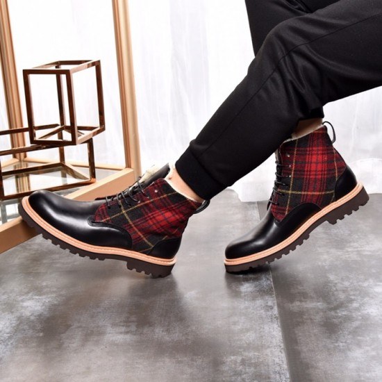 Burberry 2020 Mens Leather Boots Sneakers