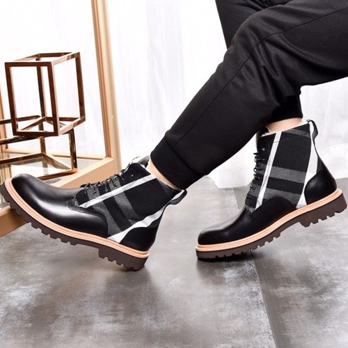 Burberry 2020 Mens Leather Boots Sneakers