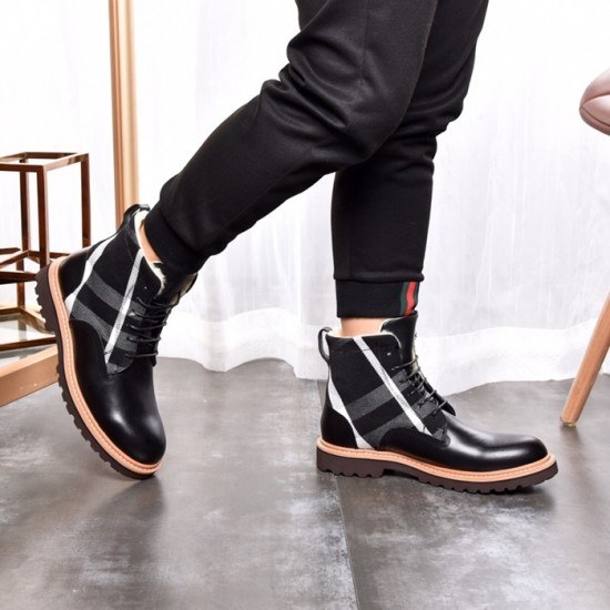 Burberry 2020 Mens Leather Boots Sneakers