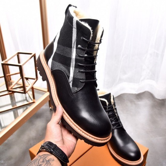 Burberry 2020 Mens Leather Boots Sneakers