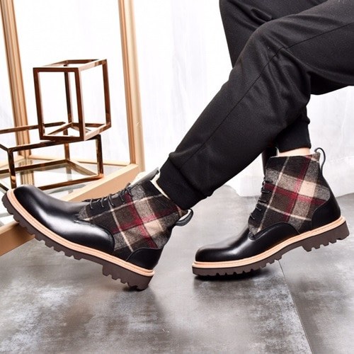 Burberry 2020 Mens Leather Boots Sneakers