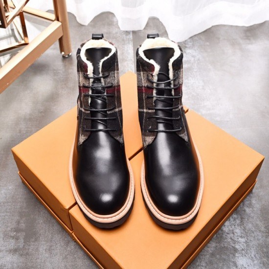 Burberry 2020 Mens Leather Boots Sneakers