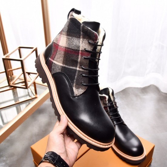 Burberry 2020 Mens Leather Boots Sneakers