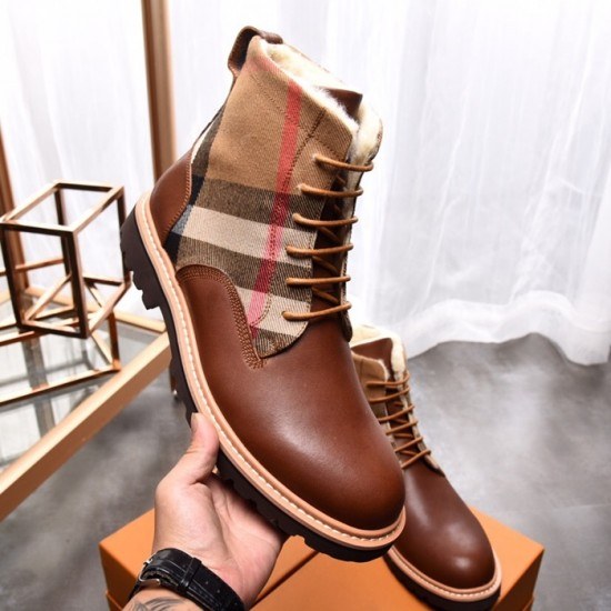 Burberry 2020 Mens Leather Boots Sneakers