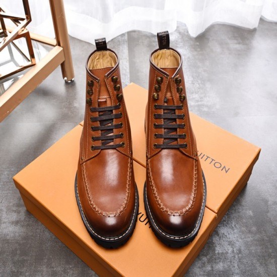Louis Vuitton 2020 Mens Leather Boots Sneakers