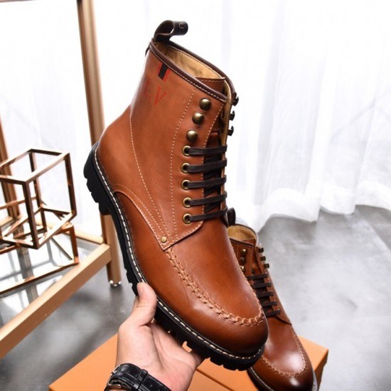Louis Vuitton 2020 Mens Leather Boots Sneakers